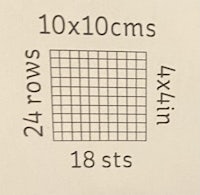 a drawing of a square measuring 10x10cm