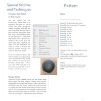 special stitches and techniques